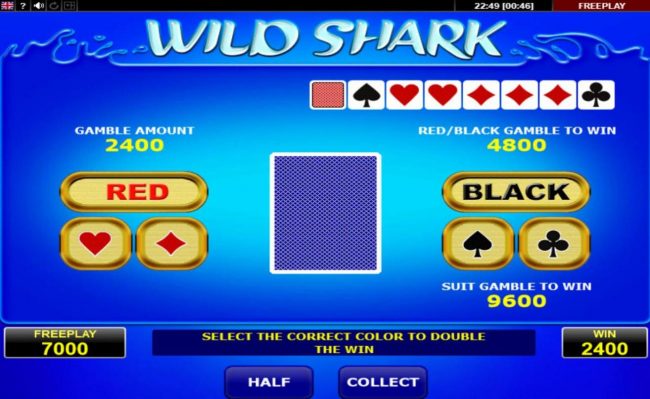 Gamble Feature Game Board