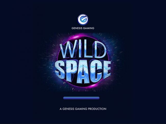 Splash screen - game loading - Outer Space Theme
