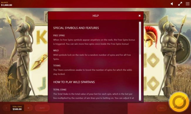 Special Symbols and Features Rules