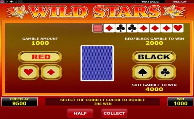 Gamble Feature Game Board