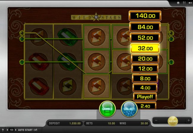 Ladder Gamble Feature Game Board