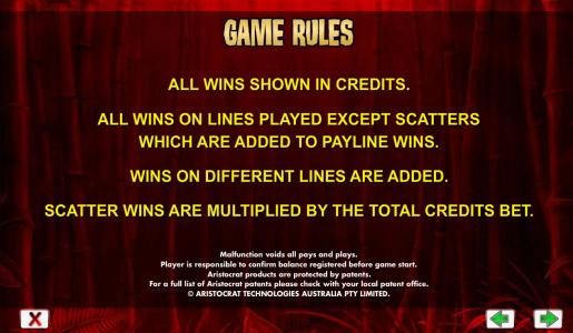 general game rules