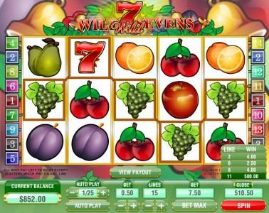 five of a kind triggers a $500 big win payout