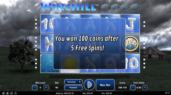 Total Free Spins Payout