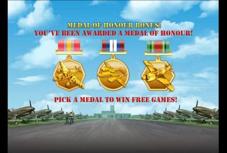 pick a medal to win free games