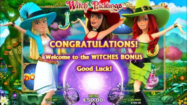Welcome to the Witches Bonus feature.