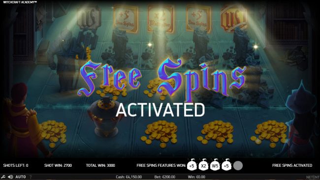 Free Spins Activated