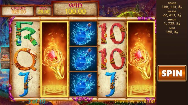 Free Spins Game Board