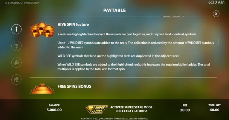 Hive Spin Feature