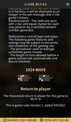 1024 Ways To Win