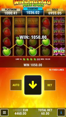 Five of a kind win