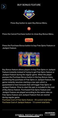 Buy Feature