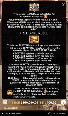 Wild and Scatter Rules