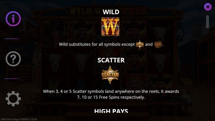 Wild and Scatter Rules