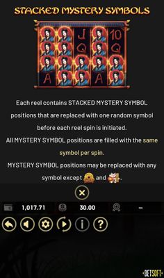 Stacked Mystery Symbols