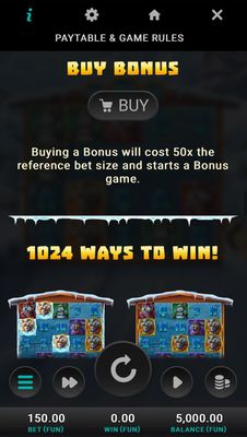Buy Bonus