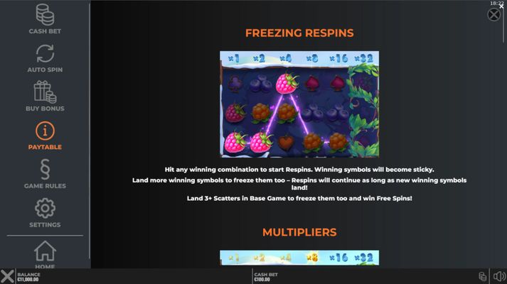 Freezing Respins