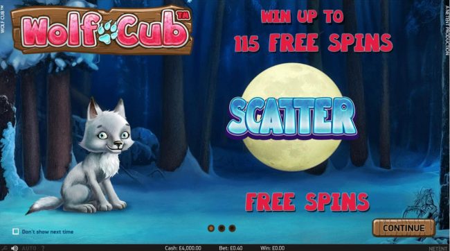 Win up to 115 Free Spins!