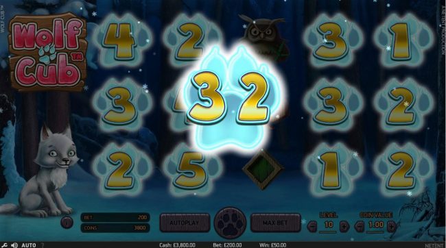 Reels containing scatter symbols are filled with numbers and respun. The total numbers from all the reels respun is awarded as the number of Free Spins awarded to player.
