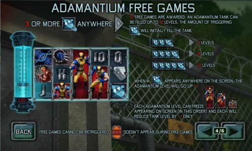 adamantium free games rules