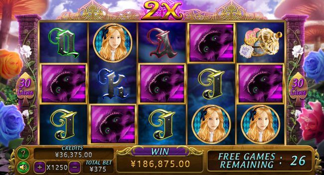 Free Spins Game Board