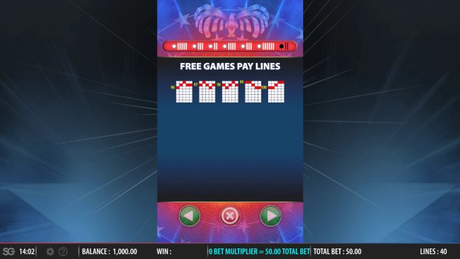 Free Game Paylines