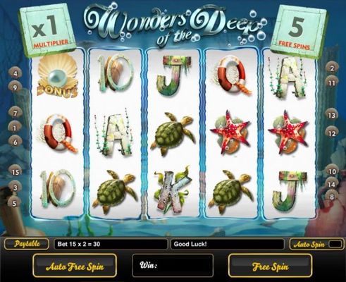 Free Spins Game Board