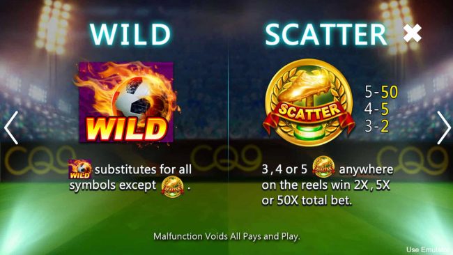 Wild and Scatter Symbol Rules