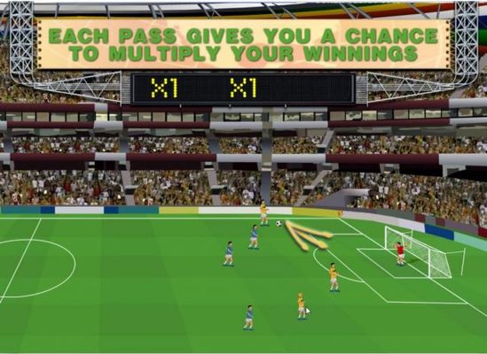 Select one of three possible places to kick the ball.