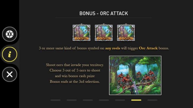 Orc Attack Bonus Game Rules