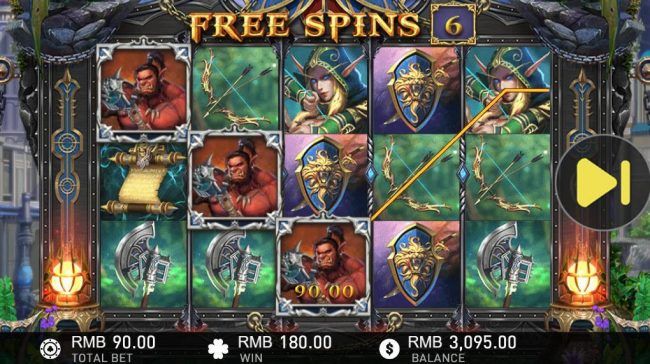 Free Spins Game Board