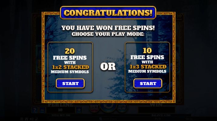 Select Free Spins