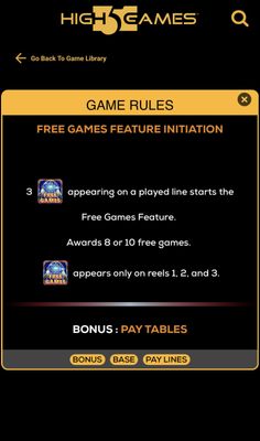 Free Game Feature