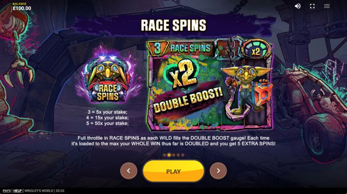 Race Spins