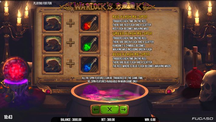 Respins Feature Rules