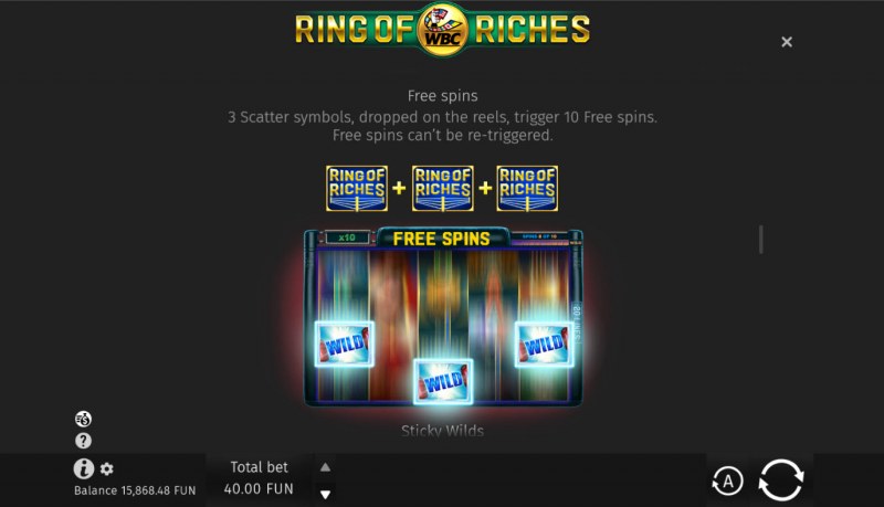 Free Spin Feature Rules