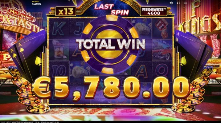 Total Free Spins Payout