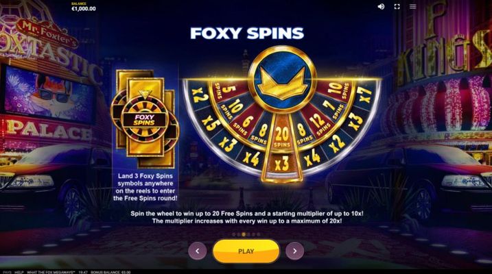 What the Fox Megaways :: Foxy Spins