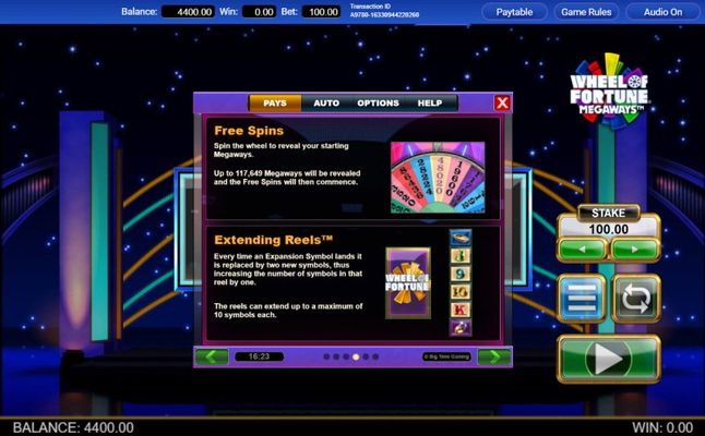 Free Spin Feature Rules