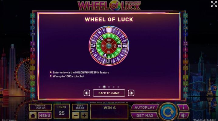 Wheel of Luck Hold & Win :: Wheel of Luck