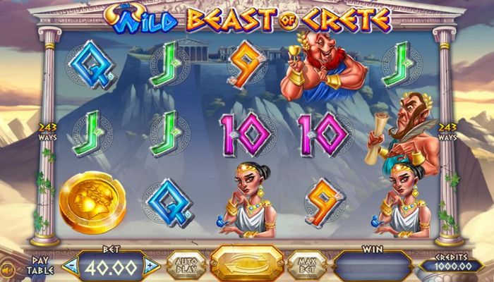 Wild Beast of Crete :: Main Game Board