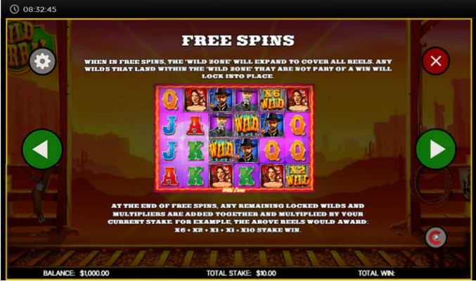 Free Spins Rules