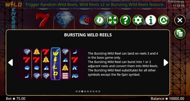 Bursting Wild Reels