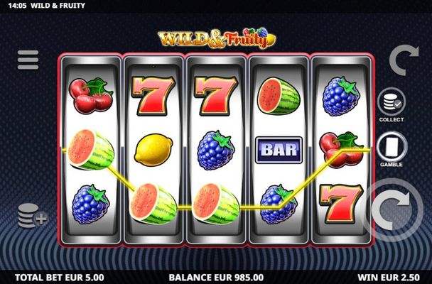 A three of a kind win