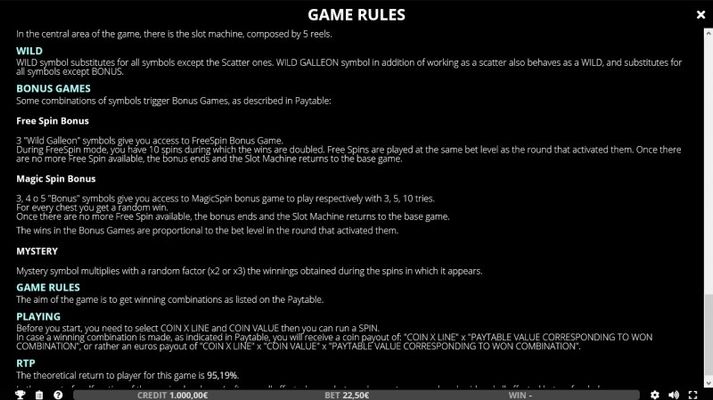 General Game Rules