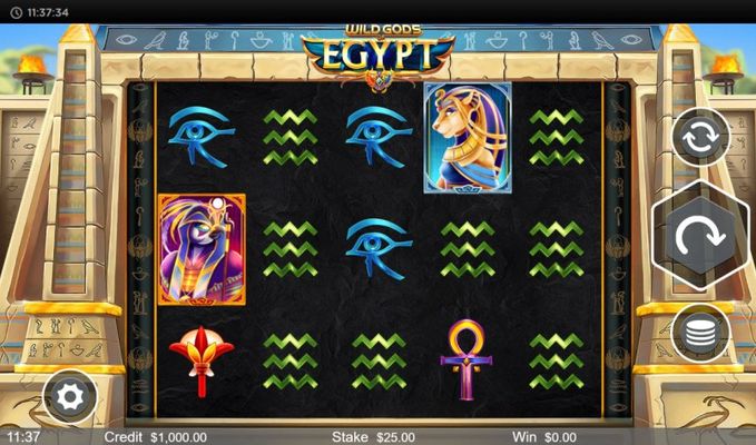 Wild Gods of Egypt :: Main Game Board