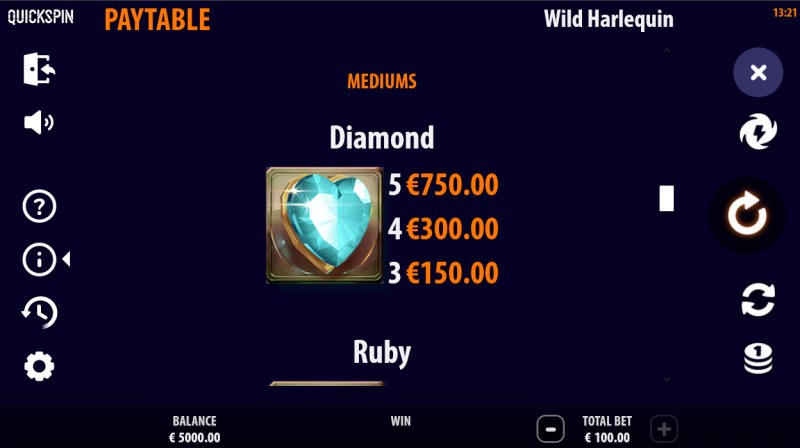 Wild Harlequin :: Diamond Symbol