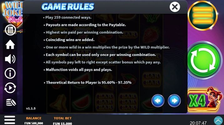 Wild Joker Stacks :: General Game Rules