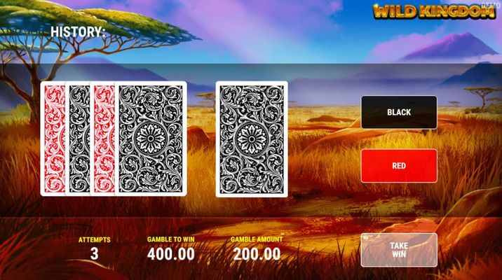 Red or Black Gamble Feature