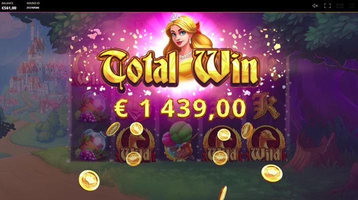 Total free spins payout